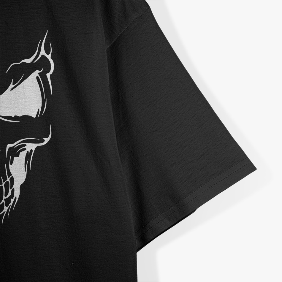 Unique Skull - Gothic Grunge Horror Aesthetic T-Shirt