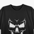 Unique Skull - Gothic Grunge Horror Aesthetic T-Shirt