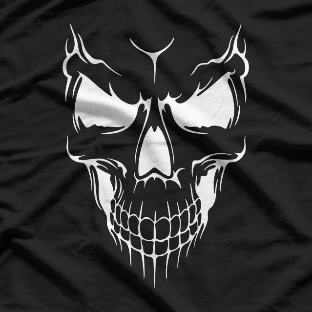 Unique Skull - Gothic Grunge Horror Aesthetic T-Shirt