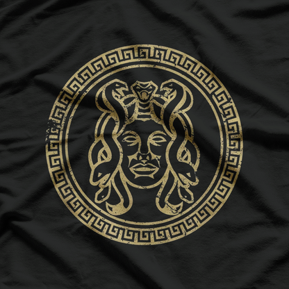 Medusa Head Ancient Statue T-Shirt