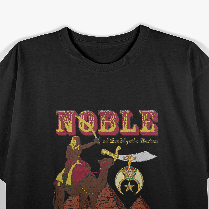 Shriners Noble of the Mystic Shrine Masonic Brotherhood Freemason T-Shirt