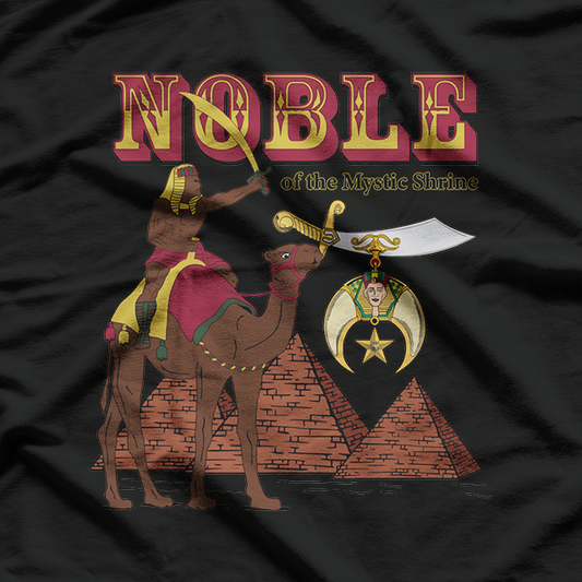 Shriners Noble of the Mystic Shrine Masonic Brotherhood Freemason T-Shirt