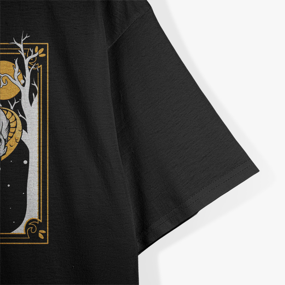 The Death Card: Vintage Tarot, Magic & Occult T-Shirt