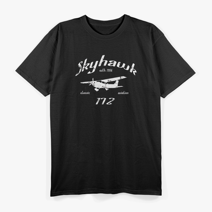 Airplane Skyhawk Vintage Aviation Private Pilot T-Shirt