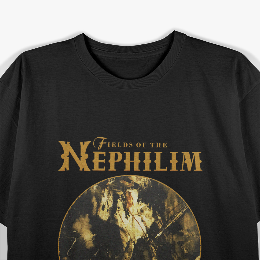 Fields of the Nephilim Gothic Rock Retro Music T-Shirt