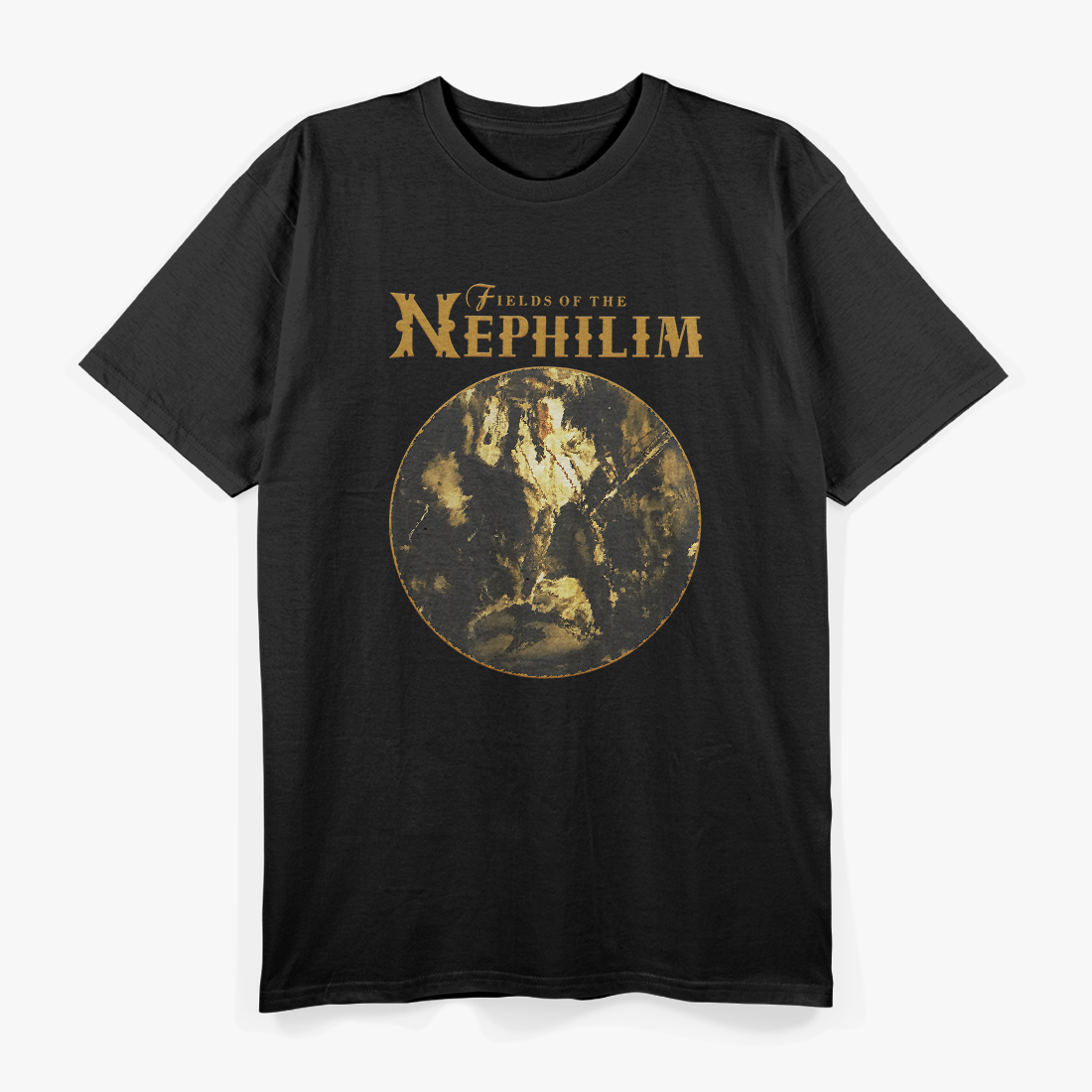 Fields of the Nephilim Gothic Rock Retro Music T-Shirt