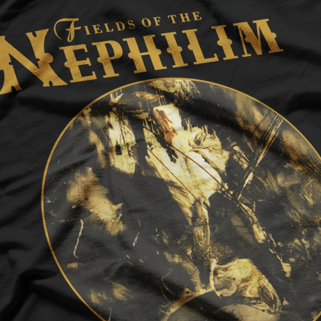 Fields of the Nephilim Gothic Rock Retro Music T-Shirt