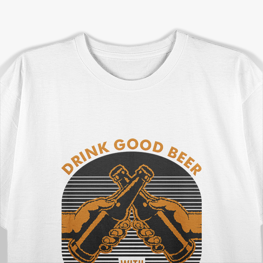 Drink Good Beer Craft Brewery Lover T-Shirt