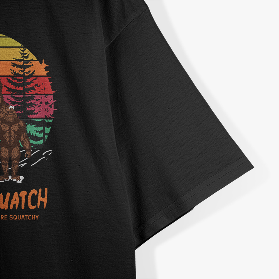 Grandpa Squatch – Like a Grandpa, Just Way More Squatchy Retro T-Shirt