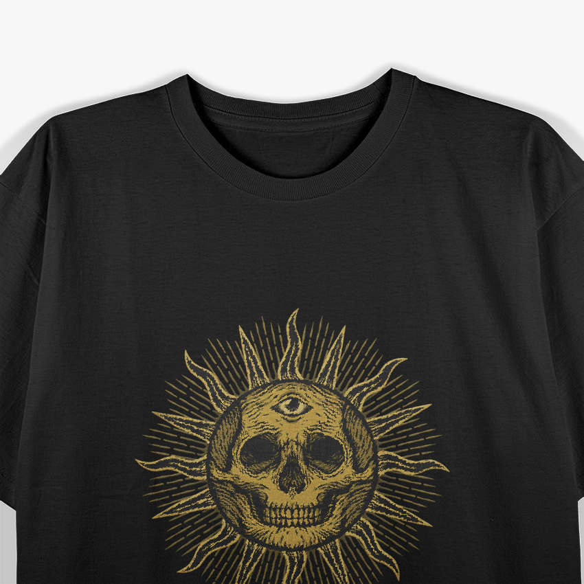 Baphomet Occult Symbol As Above, So Below Dark Magic T-Shirt