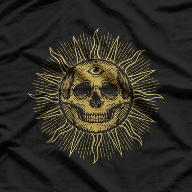 Baphomet Occult Symbol As Above, So Below Dark Magic T-Shirt