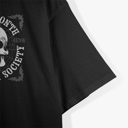 Spooky Month Appreciation Society Skull Halloween Horror T-Shirt
