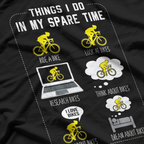 6 Things I Do in My Spare Time: Funny Hobby List T-Shirt