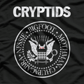 Cryptids Club Funny Bigfoot Mothman Nessie Chupacabra T-Shirt