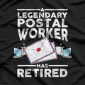 Postal Worker Funny Mail Carrier Gift for Men Women Post Office T-Shirt