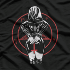 Bad Nun Sexy Dark Gothic Rebel Aesthetic Punk Alt Edgy Devilish T-Shirt