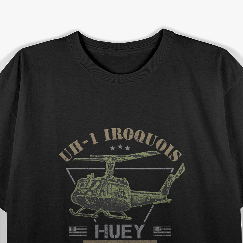 UH-1 Iroquois Huey: Iconic Military Helicopter T-Shirt