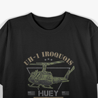 UH-1 Iroquois Huey: Iconic Military Helicopter T-Shirt