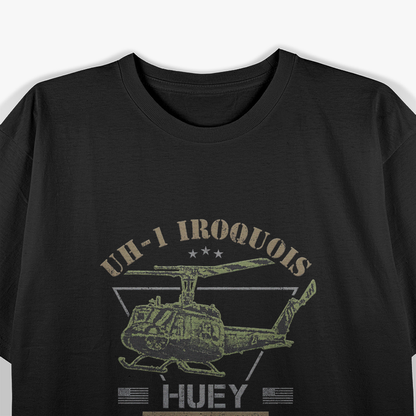 UH-1 Iroquois Huey: Iconic Military Helicopter T-Shirt