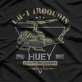 UH-1 Iroquois Huey: Iconic Military Helicopter T-Shirt