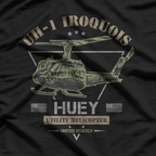 UH-1 Iroquois Huey: Iconic Military Helicopter T-Shirt