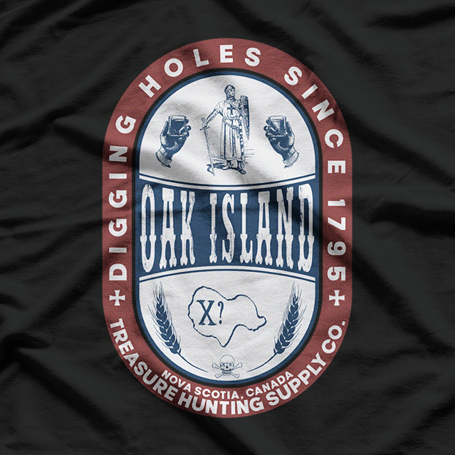 Oak Island Treasure Hunt: Templar Mystery T-Shirt