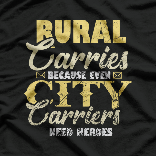 Rural Mail Carrier Postal Worker Proud Mailman T-Shirt