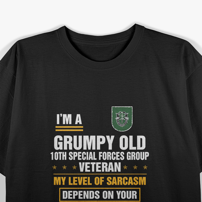 10th Special Forces Group Veteran: Elite Military Pride T-Shirt