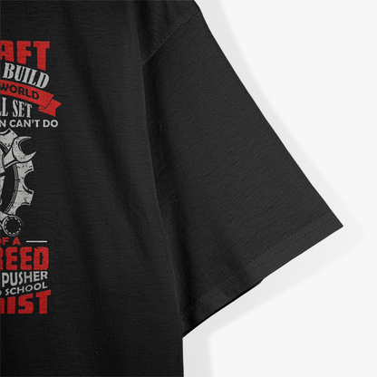 I'm 100% True Old School Machinist Metalworking Job T-Shirt