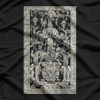 King Pakal's Spaceship – Mayan Time Traveler Ancient Carving T-Shirt