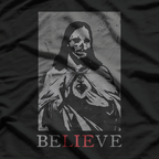 Occult Satan Jesus Lie Antichrist Atheist Hell Devil Gothic Punk T-Shirt