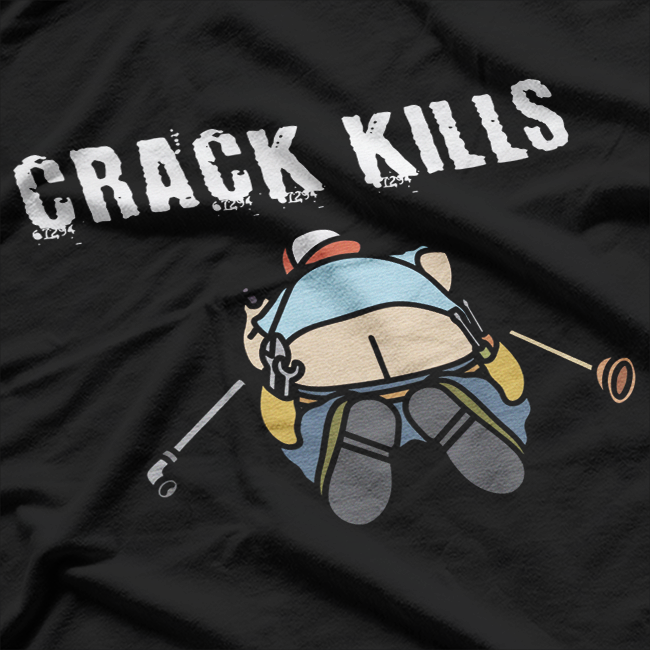 Plumber’s Crack Funny Construction Worker T-Shirt