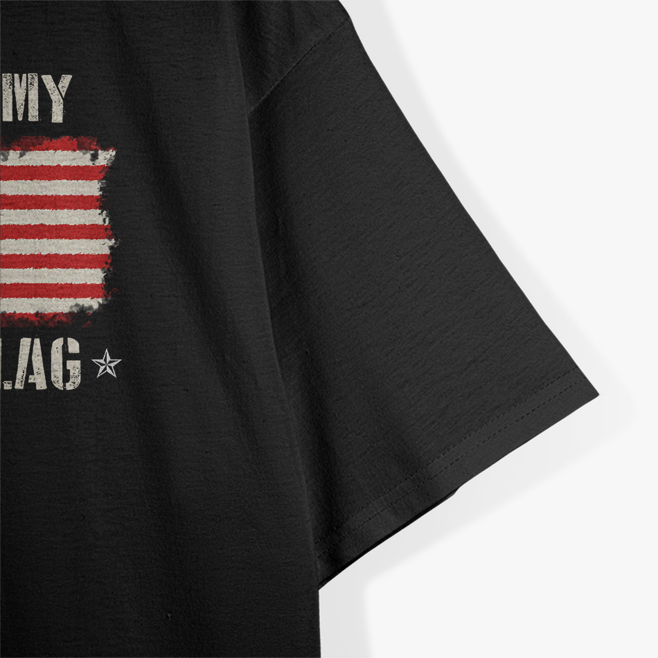 Proud American – This Is My Pride Flag 4th of July USA T-Shirt