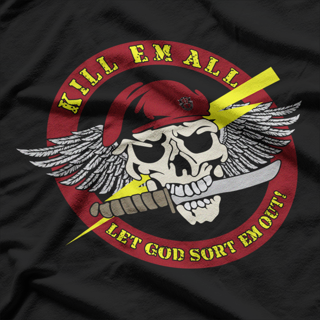 Vintage Kill 'Em All! Let God Sort 'Em Out T-Shirt