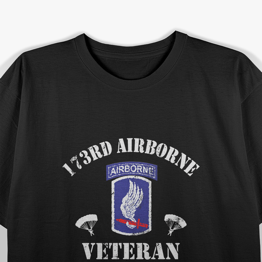 173rd Airborne Brigade Veteran: Sky Soldiers Pride T-Shirt