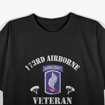 173rd Airborne Brigade Veteran: Sky Soldiers Pride T-Shirt