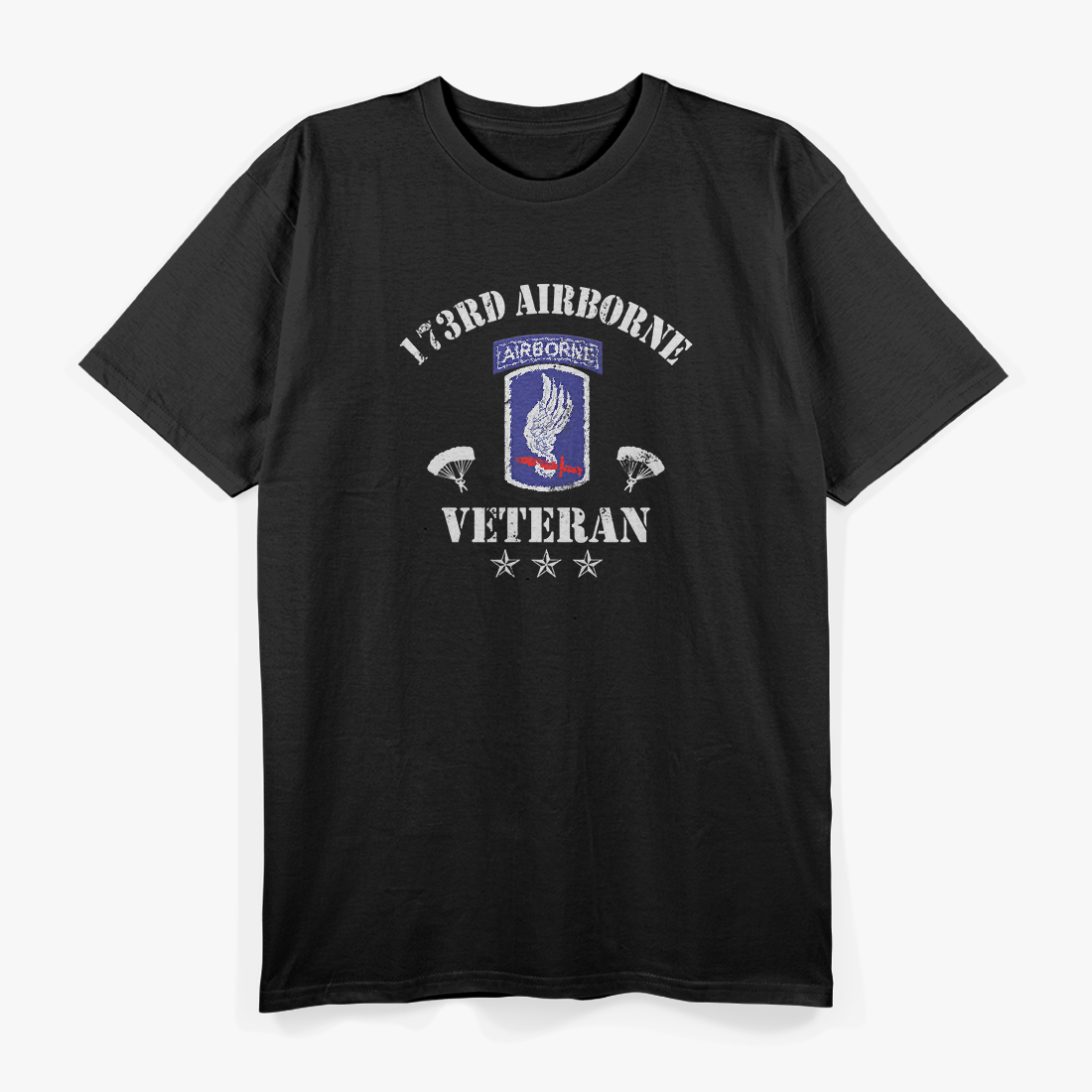 173rd Airborne Brigade Veteran: Sky Soldiers Pride T-Shirt