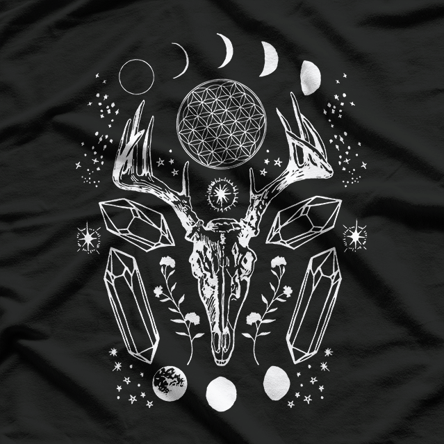 Crystal Moon: Mystical & Celestial Vibes T-Shirt
