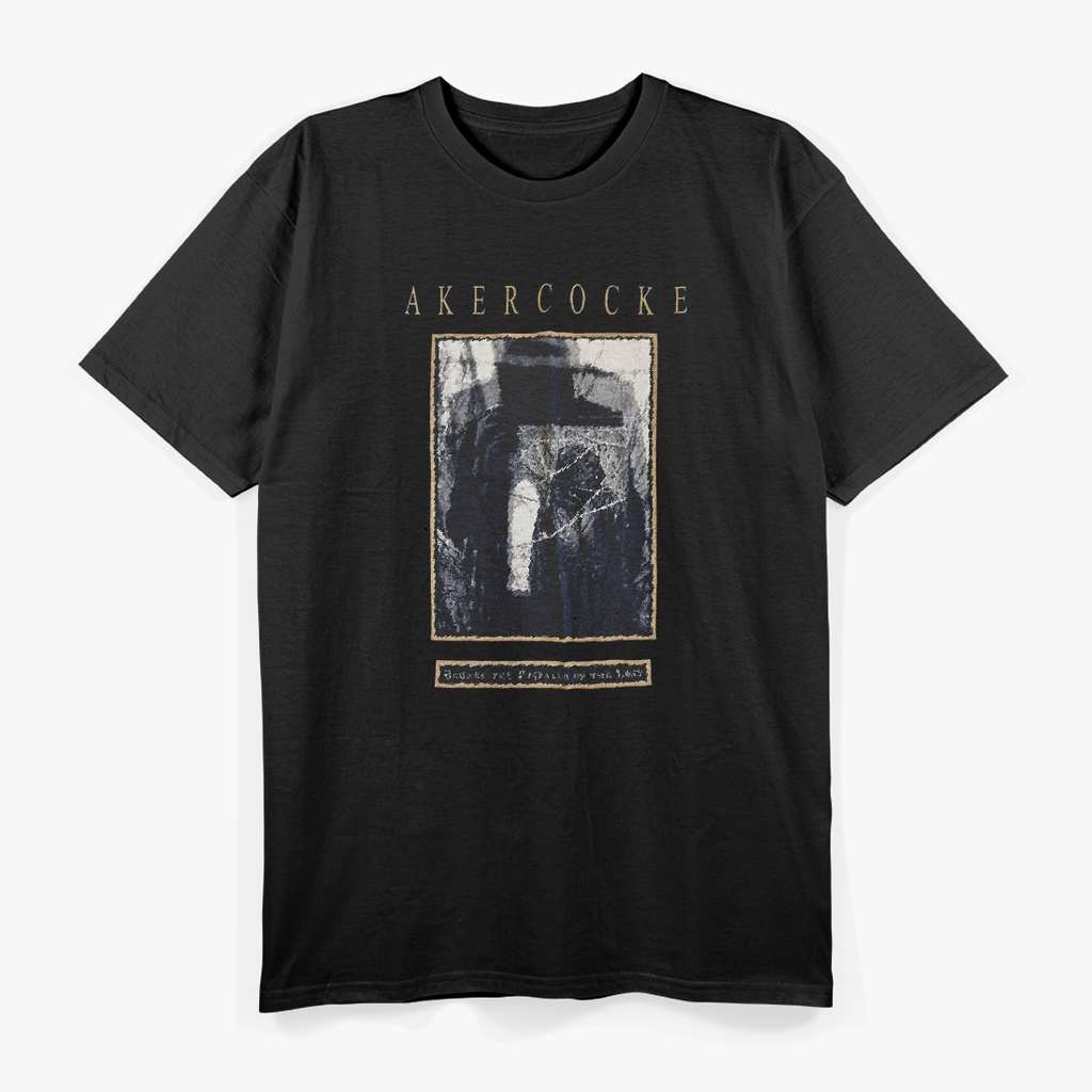 Akercocke Dark Retro Extreme Metal Music T-Shirt