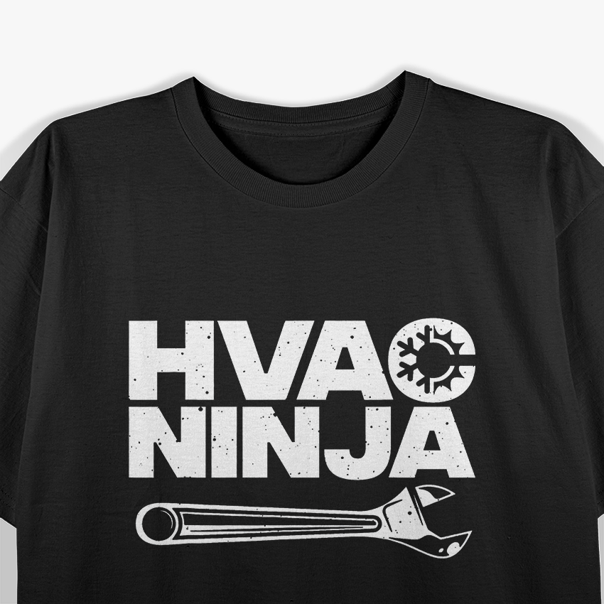 Funny HVAC Gift Cool Technician Air Conditioning Repair T-Shirt