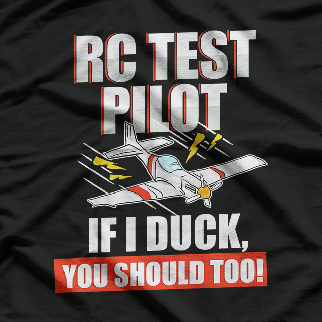 RC Test Pilot Plane T-Shirt