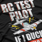 RC Test Pilot Plane T-Shirt