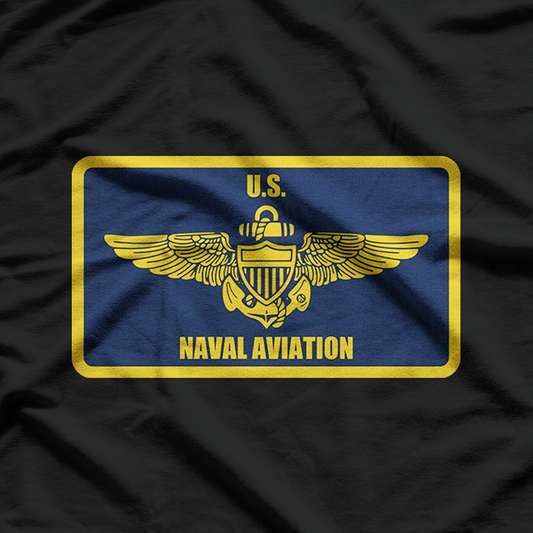 US Naval Aviation: Classic Military Patch T-Shirt