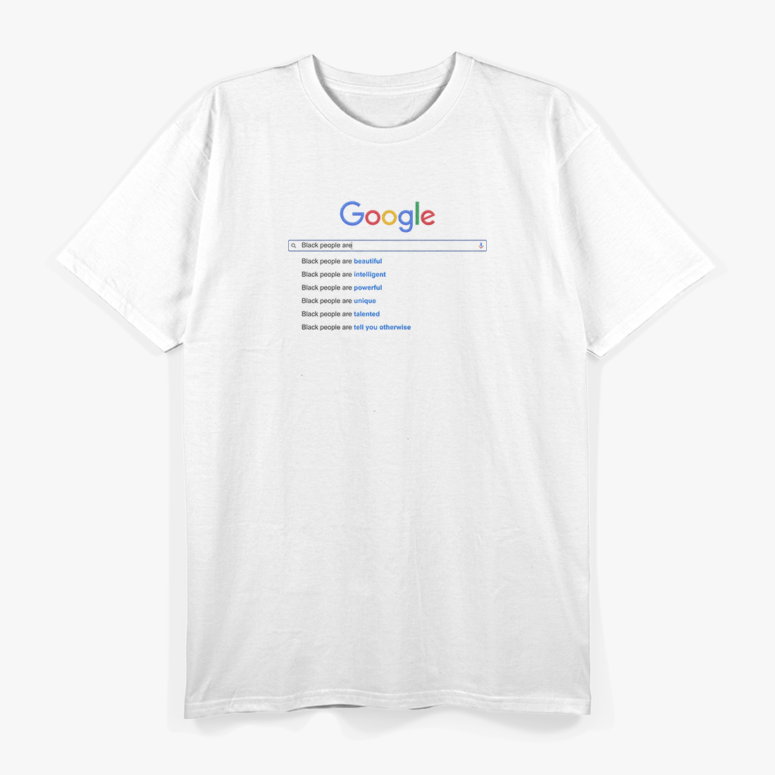 Black People Are Strong, Beautiful, and Powerful Statement T-Shirt