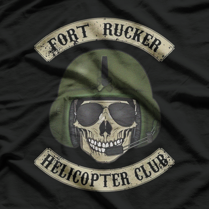Fort Rucker Helicopter Club: Aviation Enthusiast T-Shirt