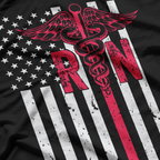 Registered Nurse RN – USA Flag Medical Healthcare Worker T-Shirt