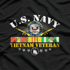 U.S. Navy Vietnam Veteran T-Shirt