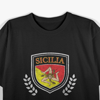 Sicilia Italia Flag: Proud Sicilian Heritage T-Shirt