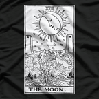 The Moon Tarot Card Major Arcana Fortune Telling Occult T-Shirt