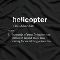 Helicopter Definition T-Shirt